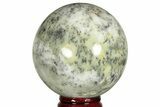 Polished Dendritic Agate Sphere - Madagascar #218910-1